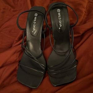 Wild diva 3 inch heels